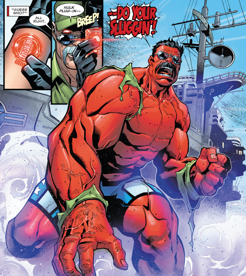 Illustration for article titled U.S.Avengers Introduces a Whole New Red Hulk